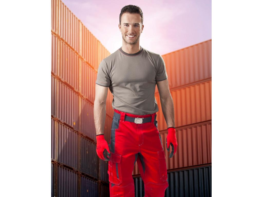 Ardon H 9151 Arbeitsbundhose Vision Normalgöße, rot