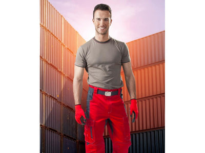Ardon H 9154 Vision Arbeitsbundhose Langgröße rot