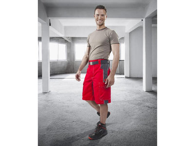 Ardon H9168 Vision Arbeitsshorts  rot