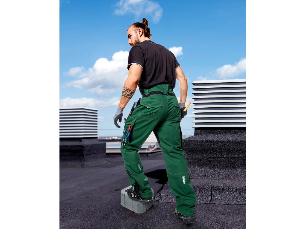 Ardon H 9195  Vision Arbeitsbundhose Kurzgröße, grün