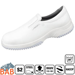 Abeba uni6 1740 Sicherheitsslipper -Halbschuh S2, SRC, weiss