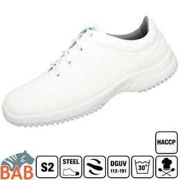 Abeba uni6 1780 Sicherheitsschuhe S2 SRC HACCP- weiß