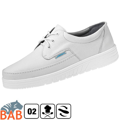 Abeba Air Cushion 2600 Berufsschuhe O1 SRA Luftpolstersohle Leder weiss