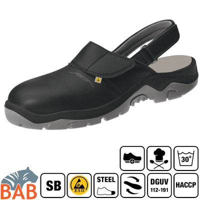 Abeba Anatom 32125 Sicherheitsschuhe Clog SB SRC HACCP  ESD