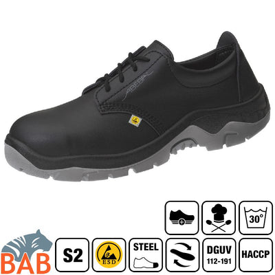 Abeba Anatom 32136 Sicherheitsschuhe S2 SRC HACCP, ESD