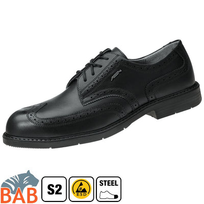 Abeba Business 33230 ESD-Sicherheitsschuhe Business MenHalbschuh schwarz