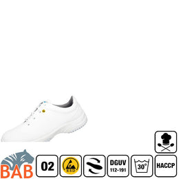 Abeba uni6 36780 Berufsschuhe weiss waschbar HACCP, ESD