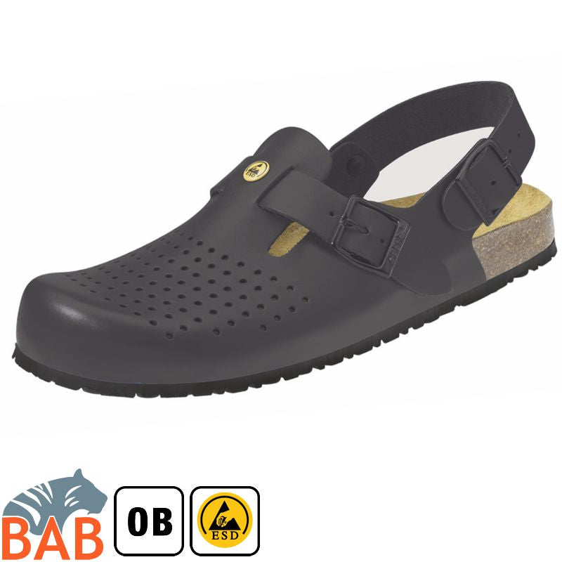Abeba Nature 4045 Berufsschuhe Clog ESD