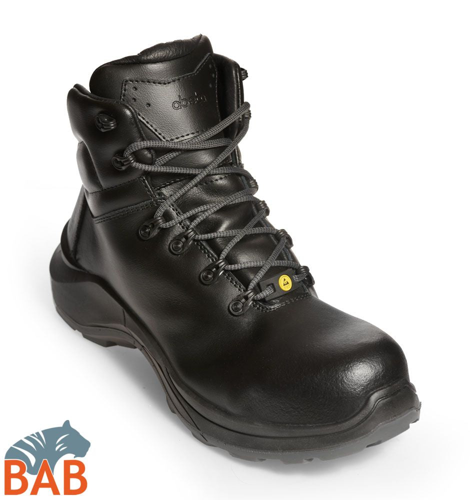 Abeba Food Trax 5010857 hohe Sicherheitsschuhe S3 SRC ESD schwarz