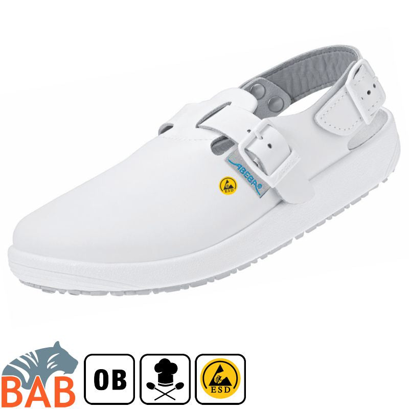 Abeba Rubber 5100 Berufsclog weiss ESD