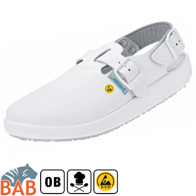 Abeba Rubber 5100 Berufsclog weiss ESD