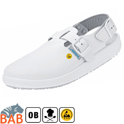 Abeba Rubber 5100 Berufsclog weiss ESD