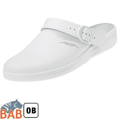 Abeba 7021 Pantolette für Damen & Herren Clog in Glattleder Einzelpaar Gr.46