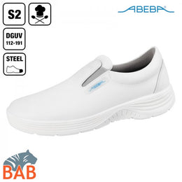 Abeba x-light 711032 Sicherheitsslipper weiss S2 Küchengeeignet