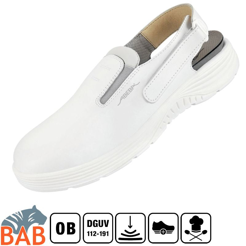 Abeba SOPO x-light 711130 Berufsclog weiß  Gr. 36