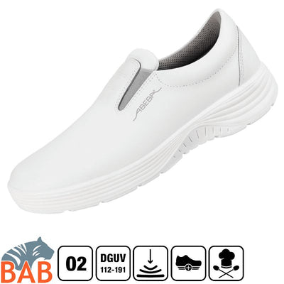 Abeba x-light 711132 Berufssslipper weiss Küchengeeignet