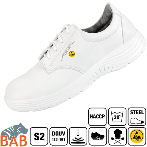 Abeba x-light 7131026 Sicherheitshalbschuh S2, ESD, HACCP