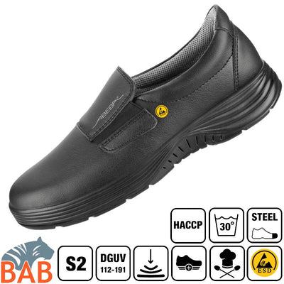 Abeba x-light 7131029 Sicherheitsslipper S2, ESD, HACCP