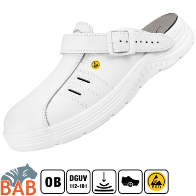 Abeba x-light 7131141  Clog ESD Leder