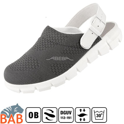 Abeba Dynamic 7328 Berufs-Clog anthrazit
