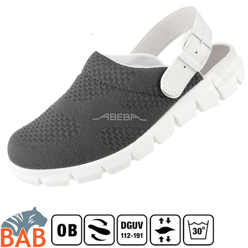 Abeba Dynamic 7328 Berufs-Clog anthrazit