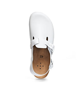 Abeba SOPO Nature 8040 Berufsschuhe Clog weiß  Gr. 46
