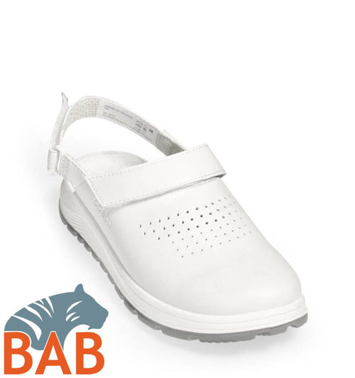 Abeba ACTIVE 812020 Berufsschuhe Pantolette Microfaser  perforiert