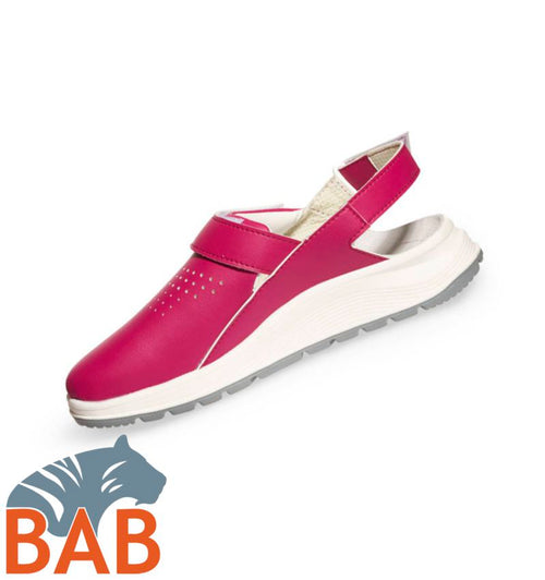 Abeba ACTIVE 824020 Berufsschuhe Pantolette Microfaser perforiert
