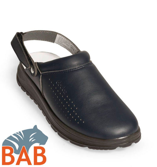 Abeba ACTIVE 845018 Berufsschuhe Pantolette Microfaser perforiert