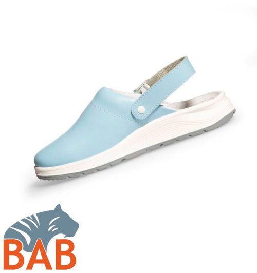 Abeba ACTIVE 87081 Damen- Pantolette  hellblau - Ansicht 2