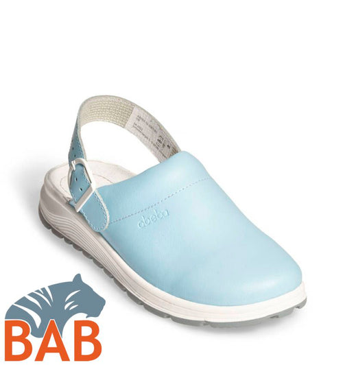 Abeba ACTIVE 87081 Damen- Pantolette  hellblau