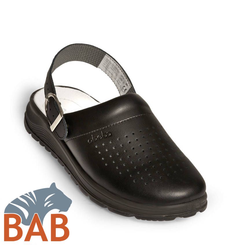 Abeba ACTIVE 877030  Berufsschuhe Pantolette Microfaser  perforiert  , HACCP