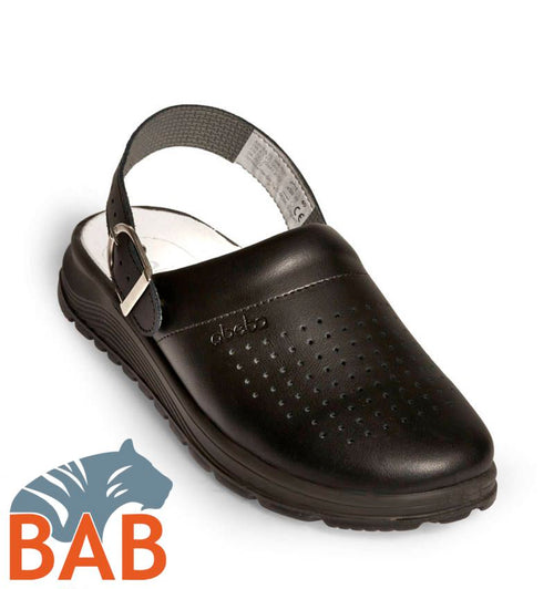 Abeba ACTIVE 877030  Berufsschuhe Pantolette Microfaser  perforiert  , HACCP