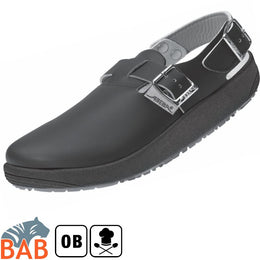 Abeba Rubber 9110  Clog -küchengeeignet, schwarz,