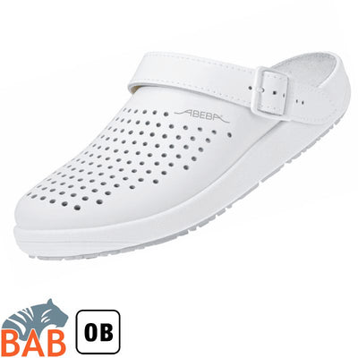 Abeba Rubber 9300 Berufsclog weiss-perforiert