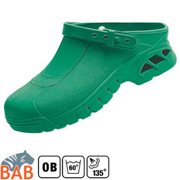 Abeba autoklavierbar 9620 Berufsschuhe Clog waschbar grün