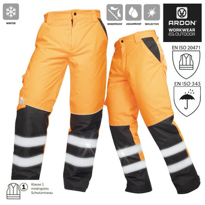 Ardon H8941  Winterhose ARDON®HOWARD REFLEX orange