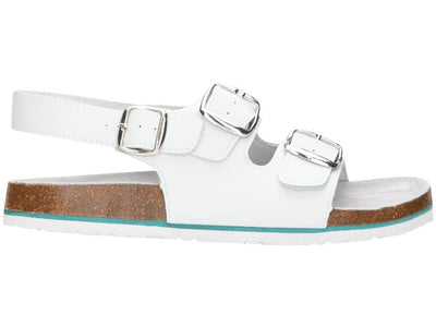 AR-G3107 Merkur Weiss Sandale mit Korkfussbett