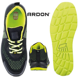 AR-G3368 ARDON®FLYTEX S1P neon ESD Sicherheitshalbschuh Gr. 35-50