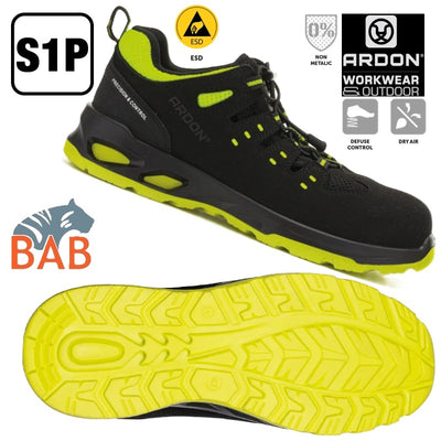 AR-G3444 Sicherheitssandale ARDON®BRIMSAN S1PS ESD - Gr. 35-48