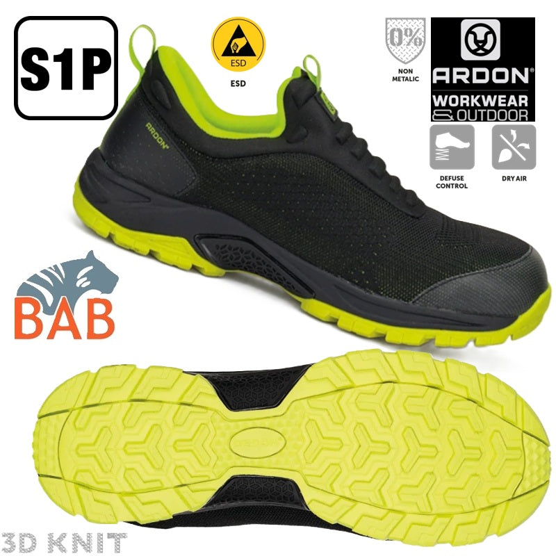 AR-G3450 Sicherheitsschuh ARDON®NEON S1PL ESD - Gr. 36-48