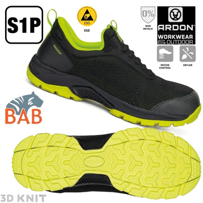 AR-G3450 Sicherheitsschuh ARDON®NEON S1PL ESD - Gr. 36-48