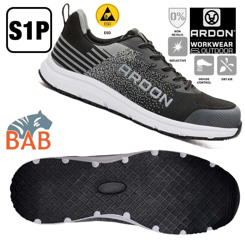 AR-G3463 Sicherheitsschuh ARDON®ASONEX S1PS ESD schwarz