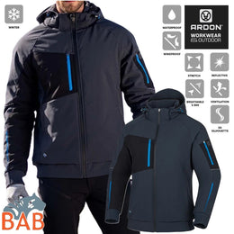 Ardon H2370 Winter-Softshelljacke ARDON®CITYCONIC® dunkelgrau