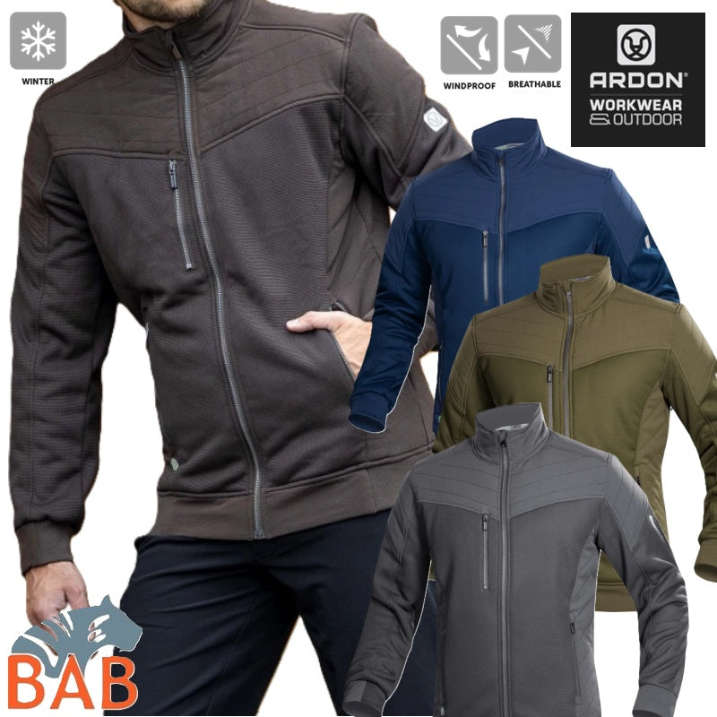 Ardon H595 ARDON®HYBRID Winter-Bomberjacke gefüttert mit warmen Kunstfell