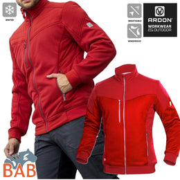 Ardon H5958 ARDON®HYBRID Winter-Bomberjacke rot