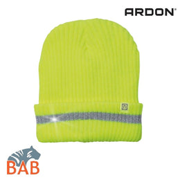 AR-H6053/4 Wintermütze gestrickt + Fleece Hi-Viz ARDON®SPARK gelb und orange