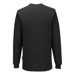 PW-AS22  Antistatisches ESD-Langarm-T-Shirt marine schwarz anthrazit