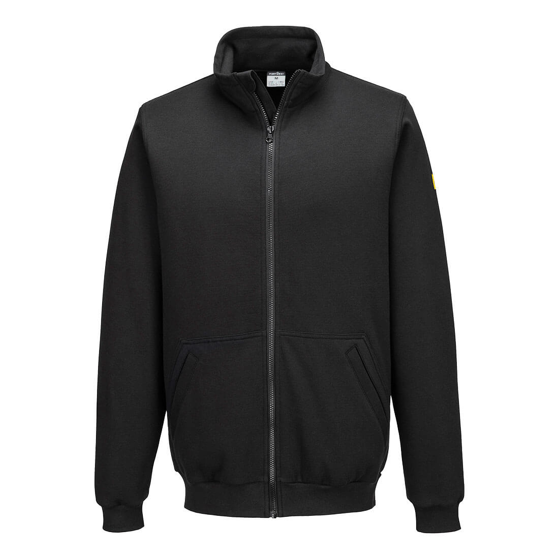 PW-AS25 Antistatisches ESD-Sweatshirt mit Reißverschluss