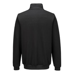 PW-AS25 Antistatisches ESD-Sweatshirt mit Reißverschluss
